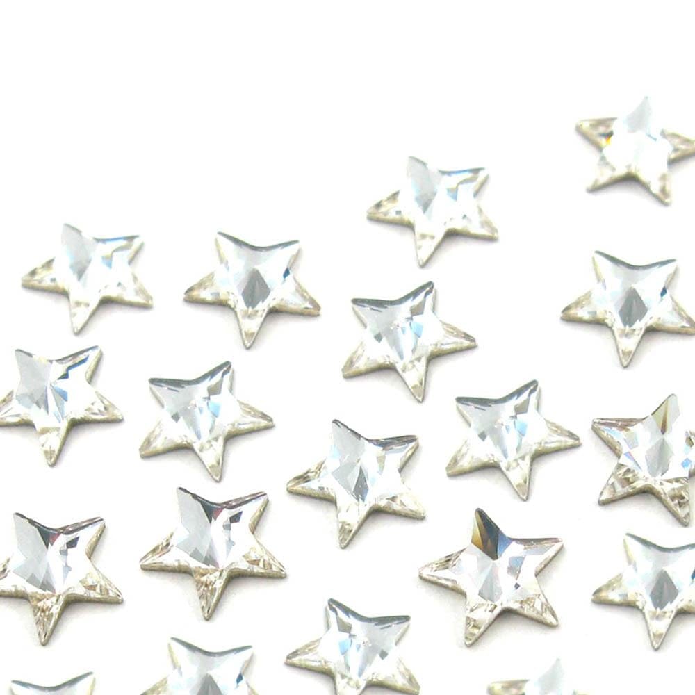 Swarovski® Rivoli Star - Clear/Crystal - 12Pcs