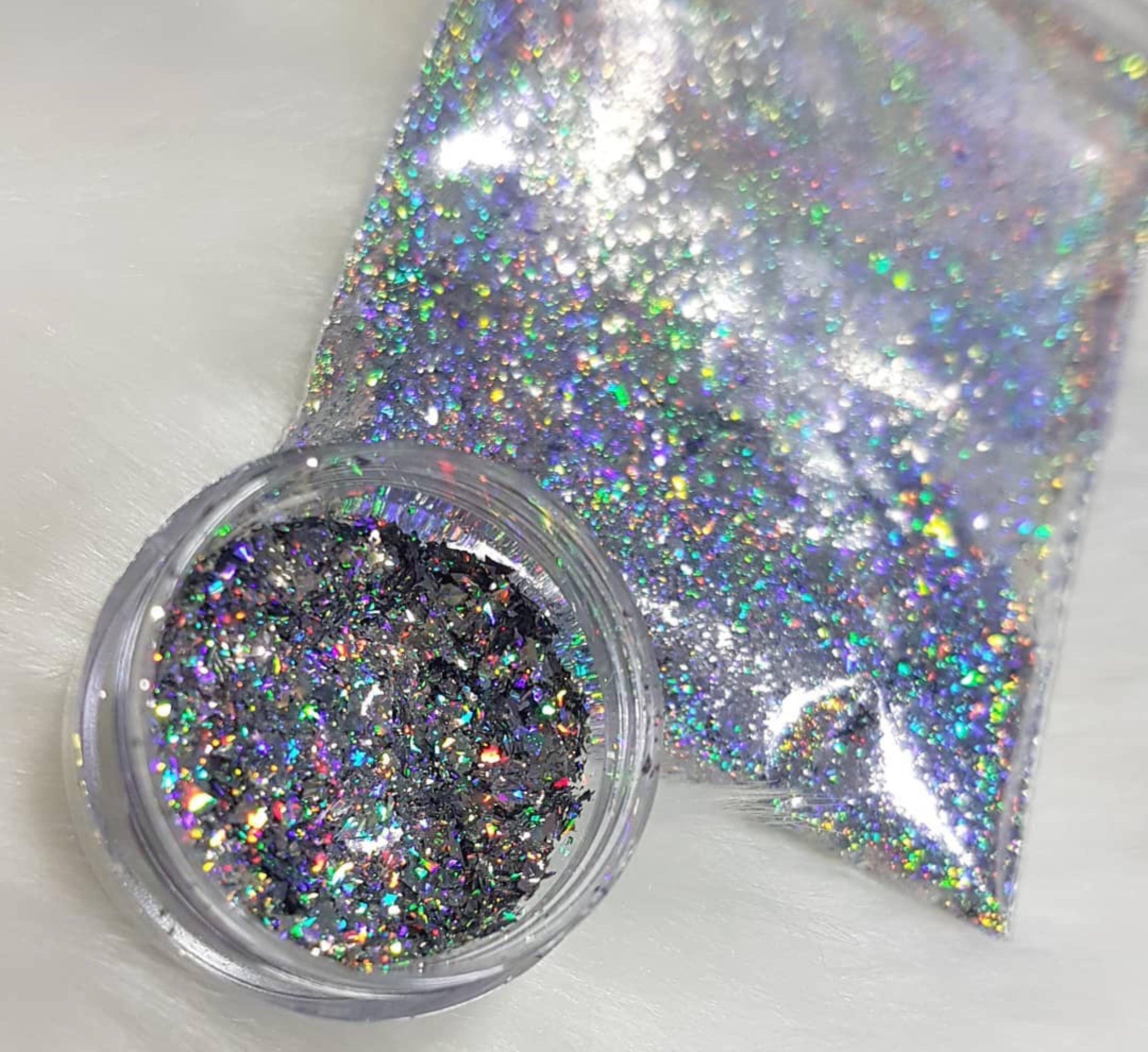 Super Galaxy Holographic Flakes - A&A Glitter