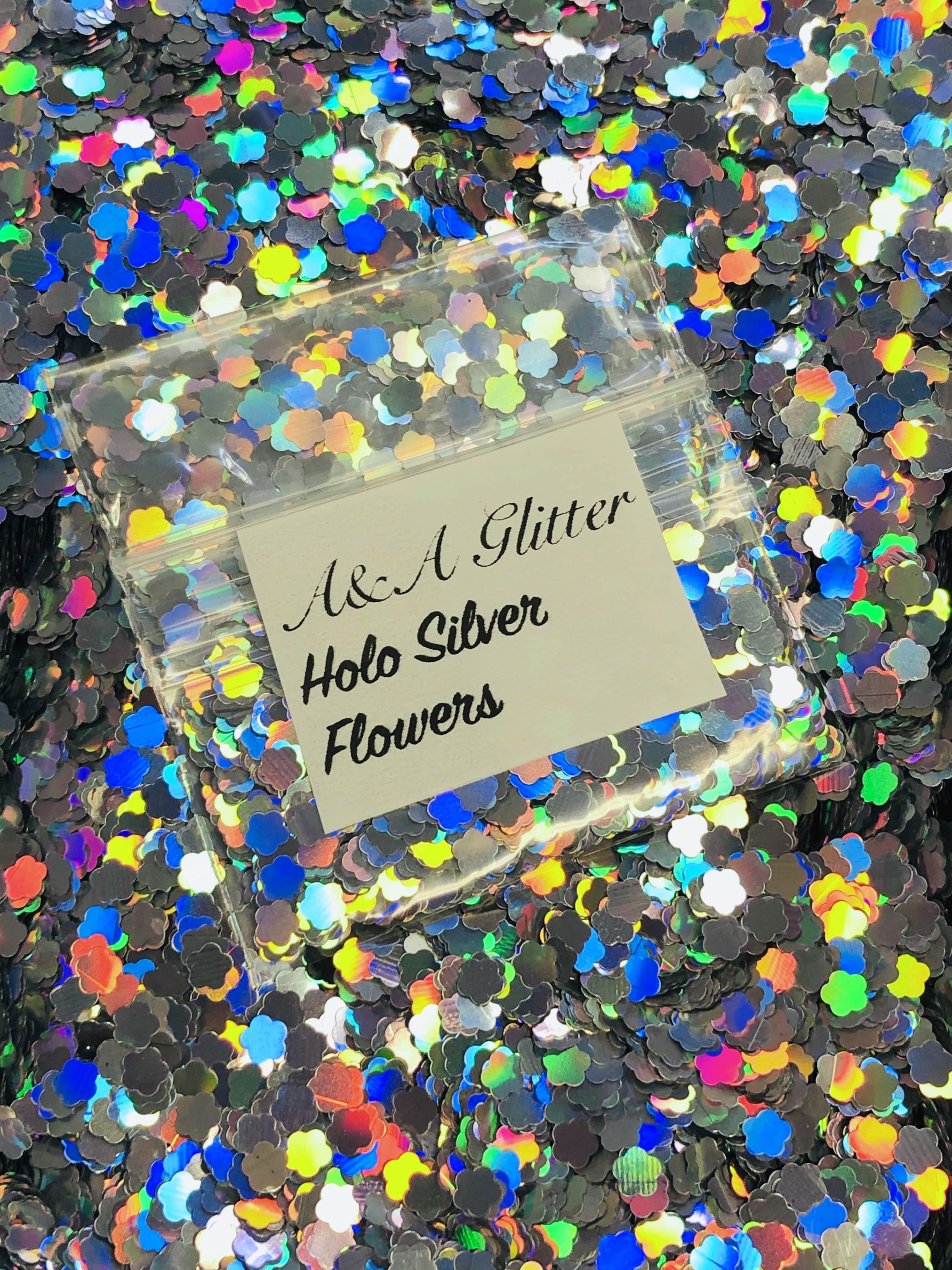 Holo Silver Flower