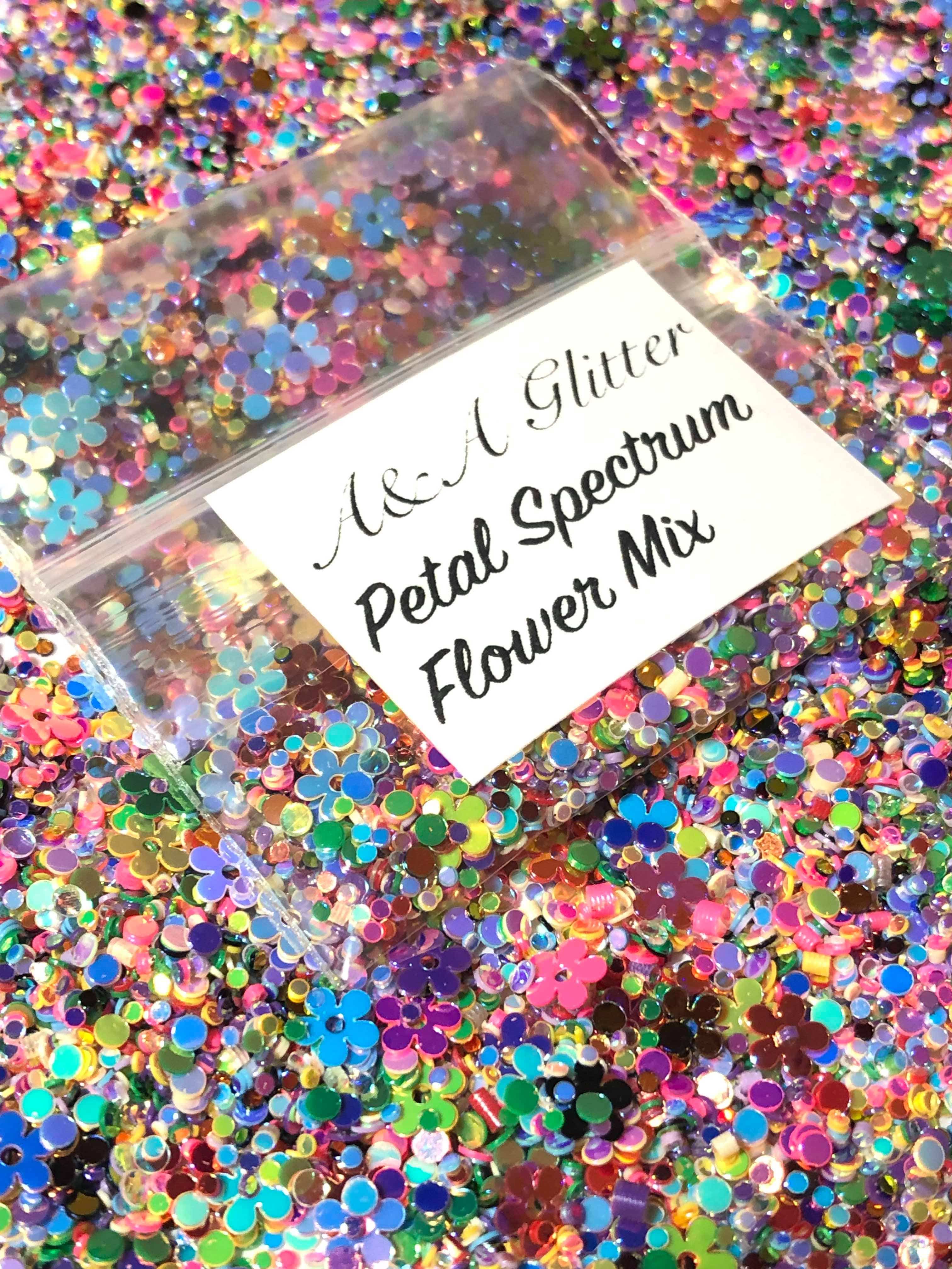 Petal Spectrum Flower Mix - A&A Glitter