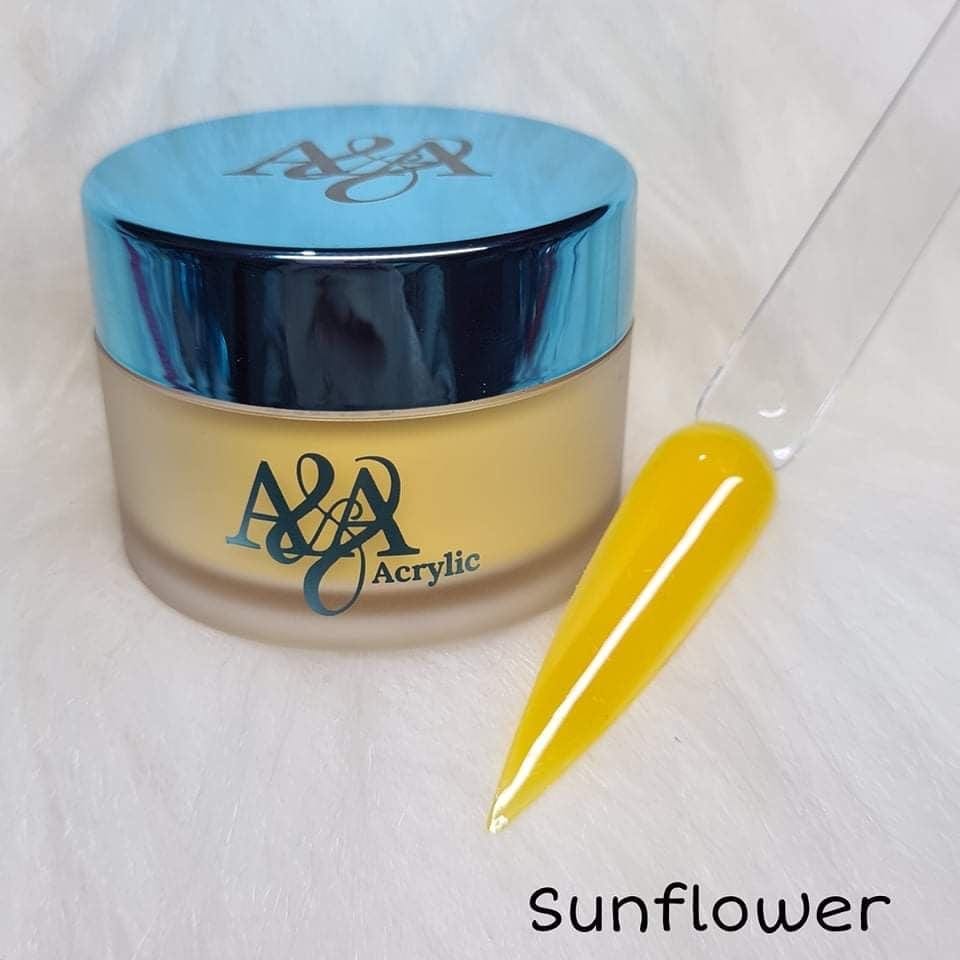 Sunflower- Colour acrylic