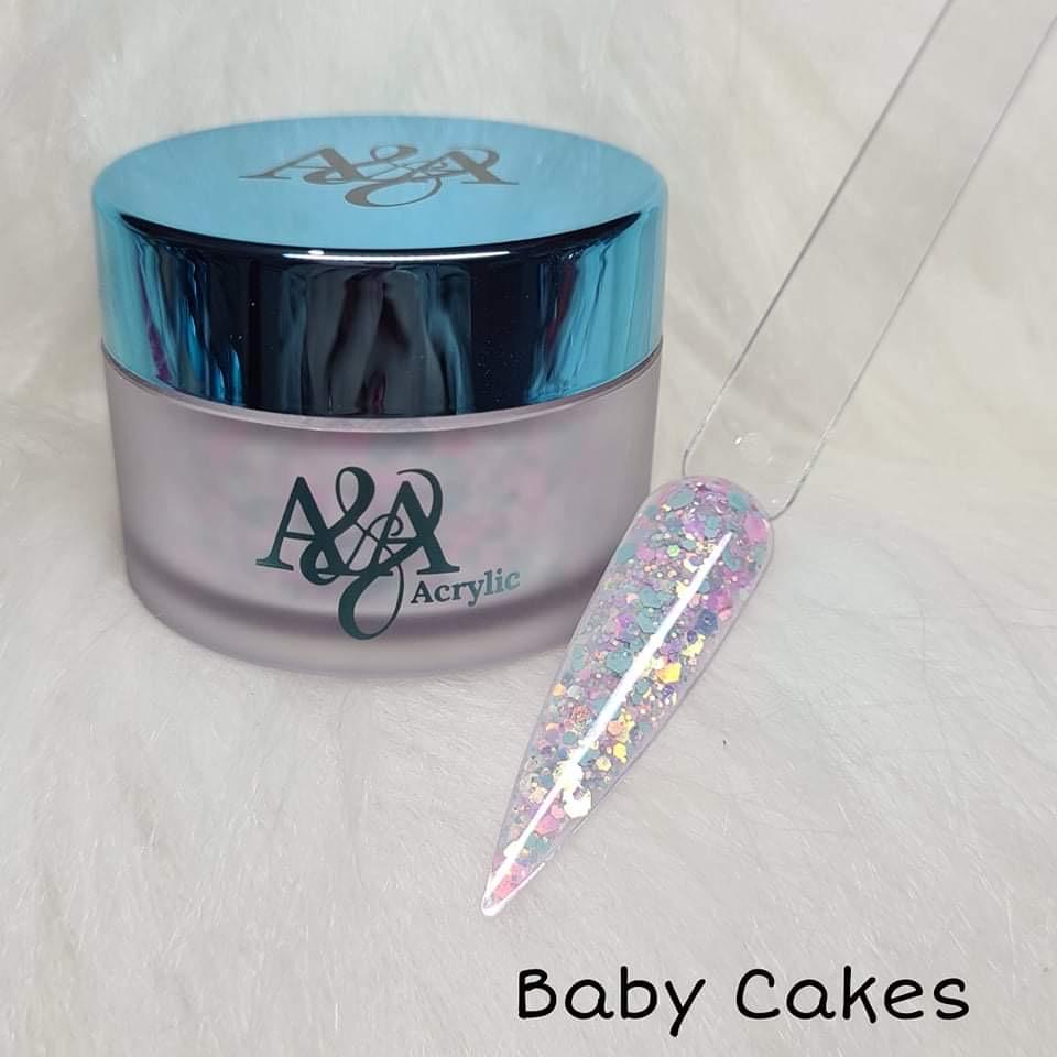 Baby Cakes - Glitter acrylic
