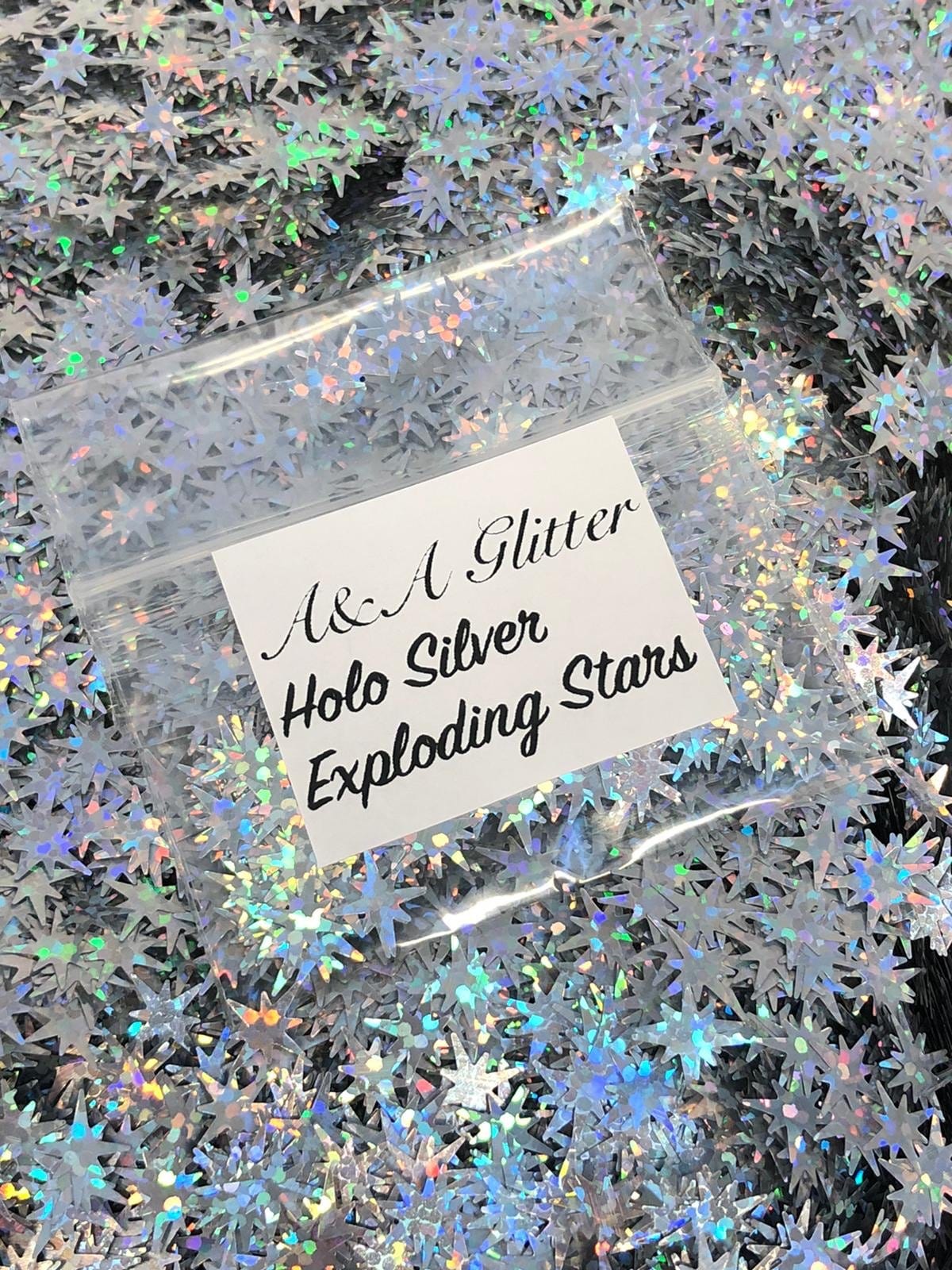 Holo Silver Exploding Stars