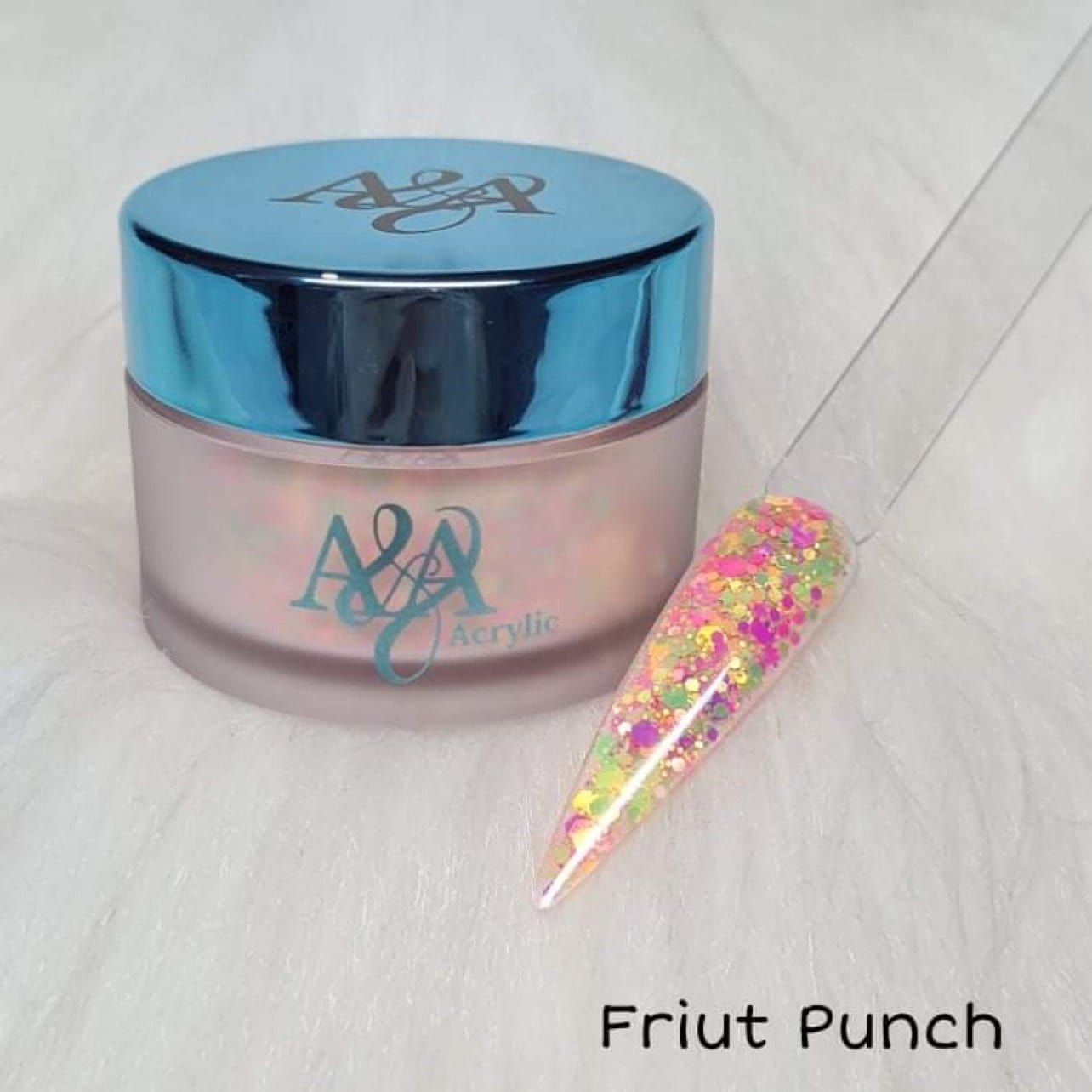 Fruit Punch - Glitter acrylic