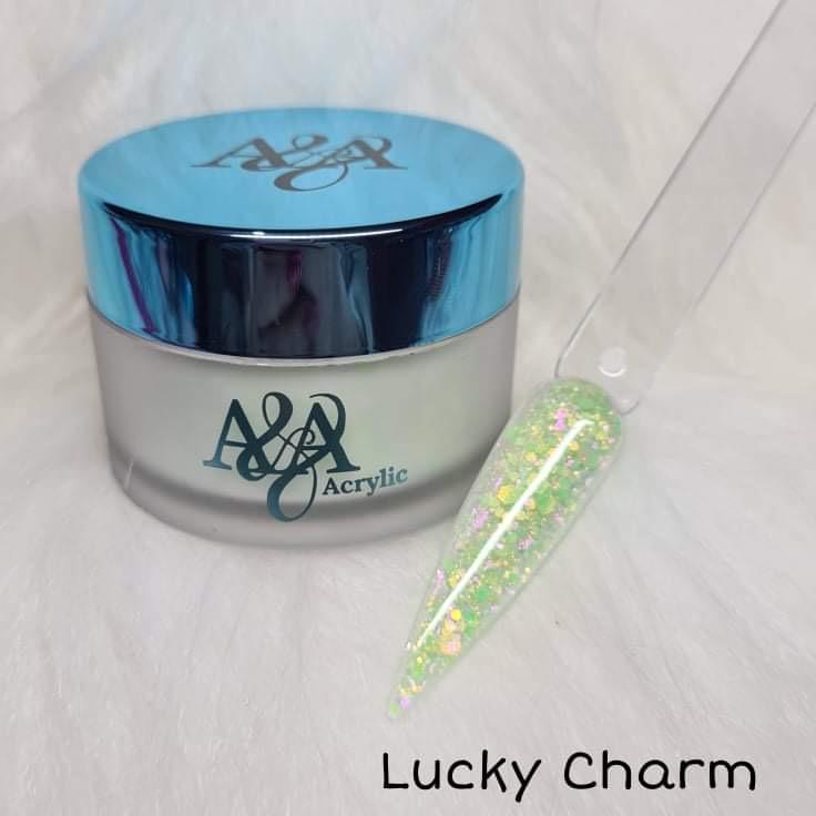 Lucky Charm - Glitter acrylic