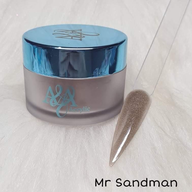 Mr. Sandman -  Glitter acrylic